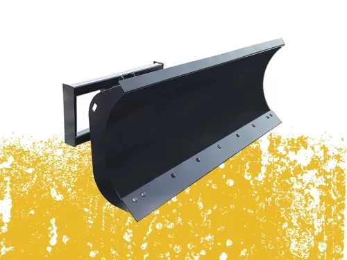 Lackender by ECS Heavy Duty Snow Plow Skid Steer Attachment