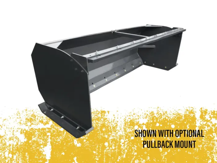 Lackender by ECS Extreme Snow Pusher with Optional Pullback Mount
