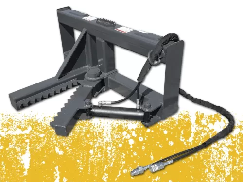 Skid Steer Post Puller | Lackender by ECS Extreme Tree & Post Puller Skid Steer Attachment