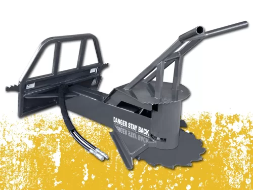 Lackender by ECS Fixed Extreme Tree Saw Skid Steer Attachment