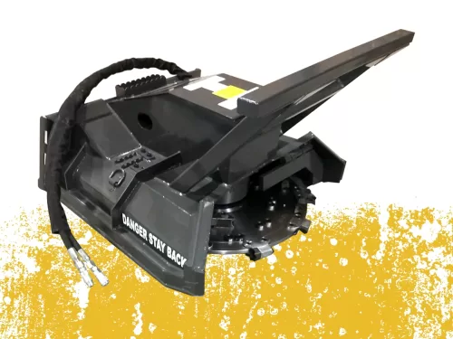 Lackender by ECS Forestry Disc Mulcher for Skid Steers