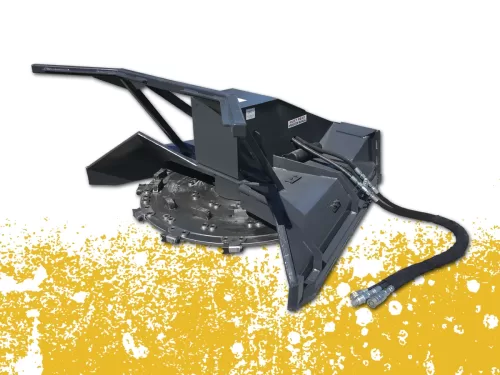 Lackender by ECS Forestry Disc Mulcher for Skid Steers